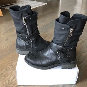 Carlos by Carlos Santana moto boot